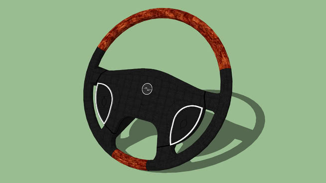 Steering Wheel For Bus Or Motorhome Kenworth Smart Wheel 3d Warehouse