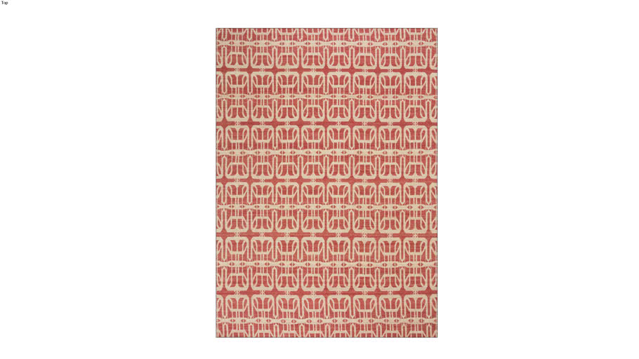 Tapete Kilim Freedom Moroccan 11 Red Cream - by Kamy