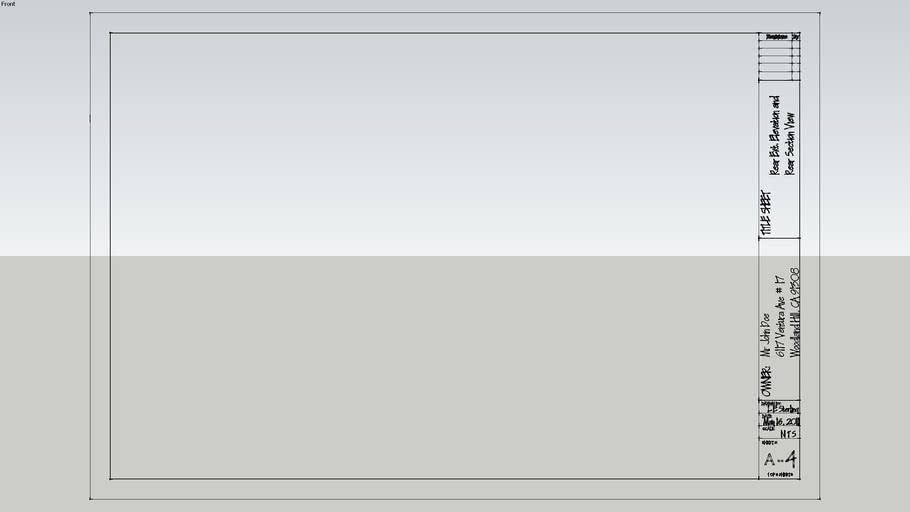 Title Block 3D Warehouse