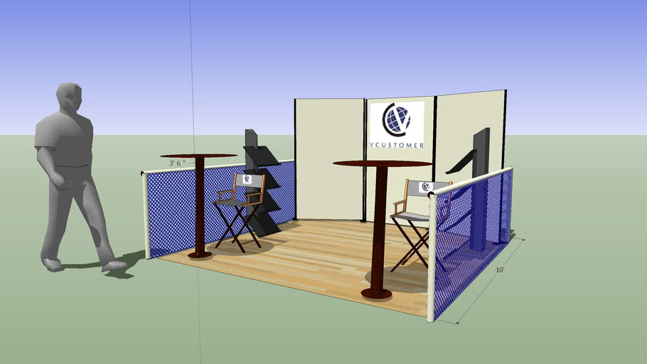 Tradeshow Booth 3D Warehouse