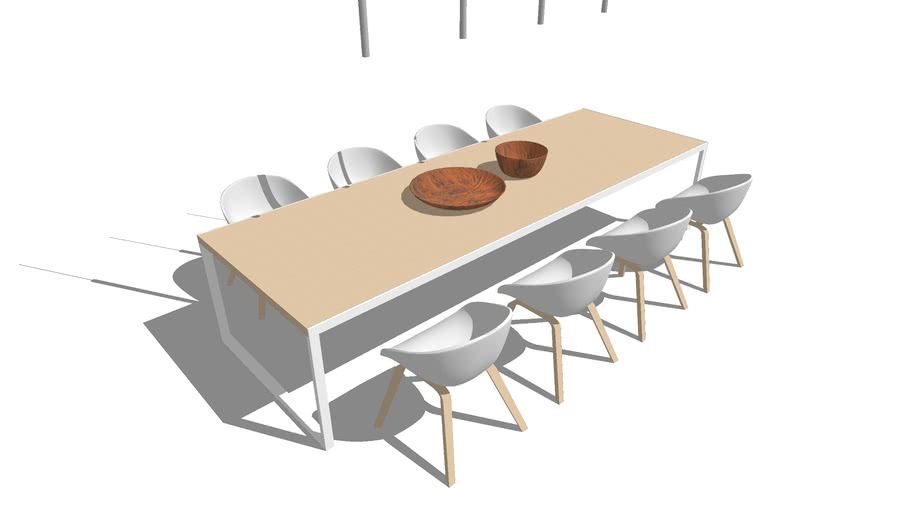 Minimal dining 3D Warehouse
