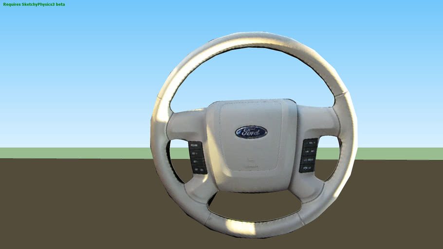 steering wheel 3D Warehouse