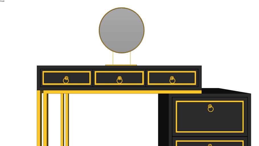 Dressing Table 3D Warehouse