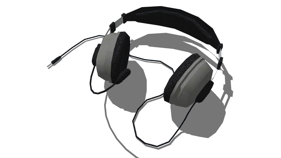 headphones with microphone 3D Warehouse