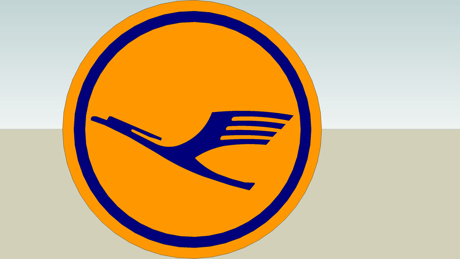 Lufthansa logo | 3D Warehouse