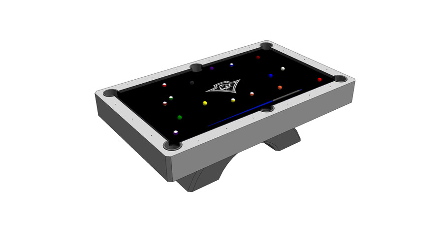 Personalized Pool Table 3D Warehouse