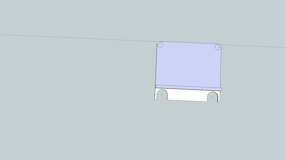 X endstop mount Ordbot Hadron 3D Warehouse