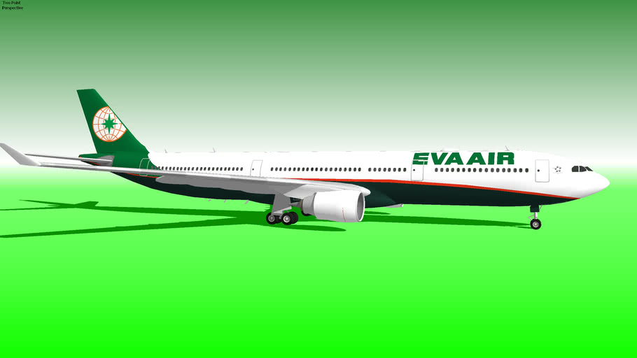 EVA Air Airbus A330-303 (New Livery)