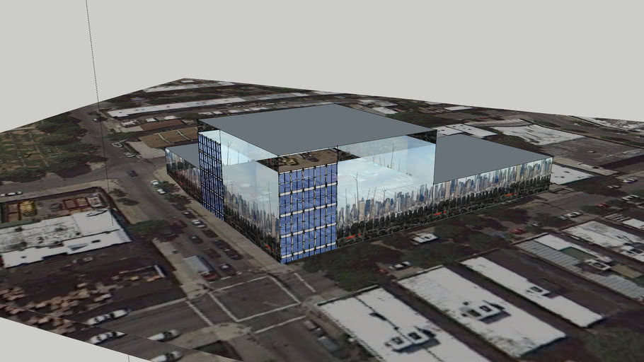 Woodward Shopping Center 3D Warehouse