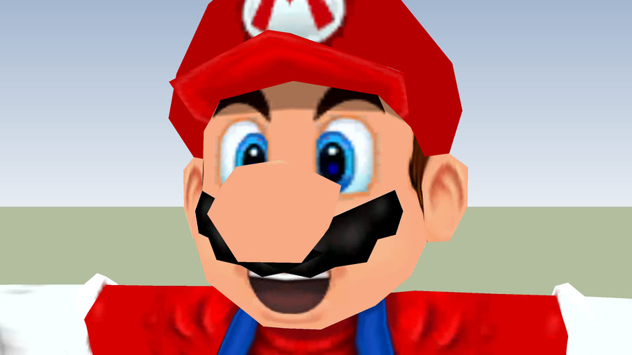 MARIO FACE 2 | 3D Warehouse