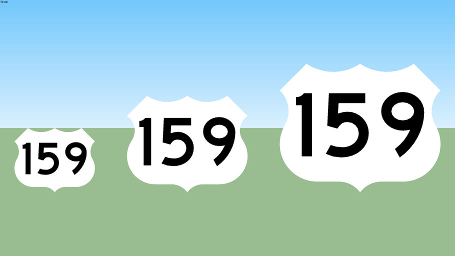 U.S. 159 Sign