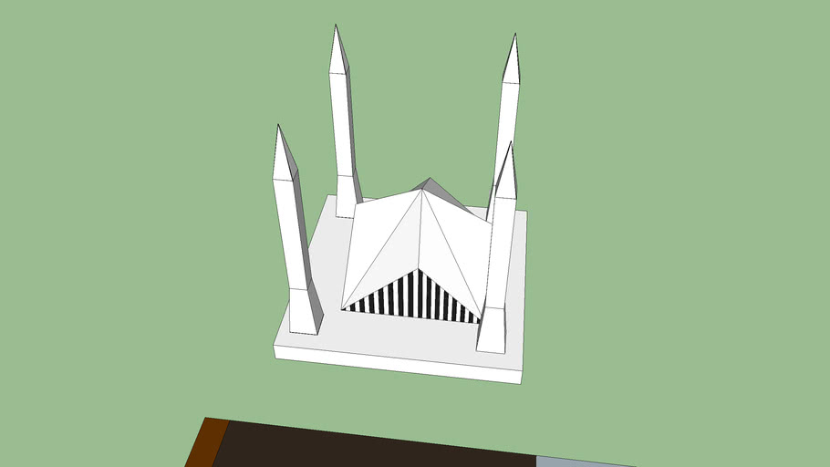 Faisal mosque | 3D Warehouse