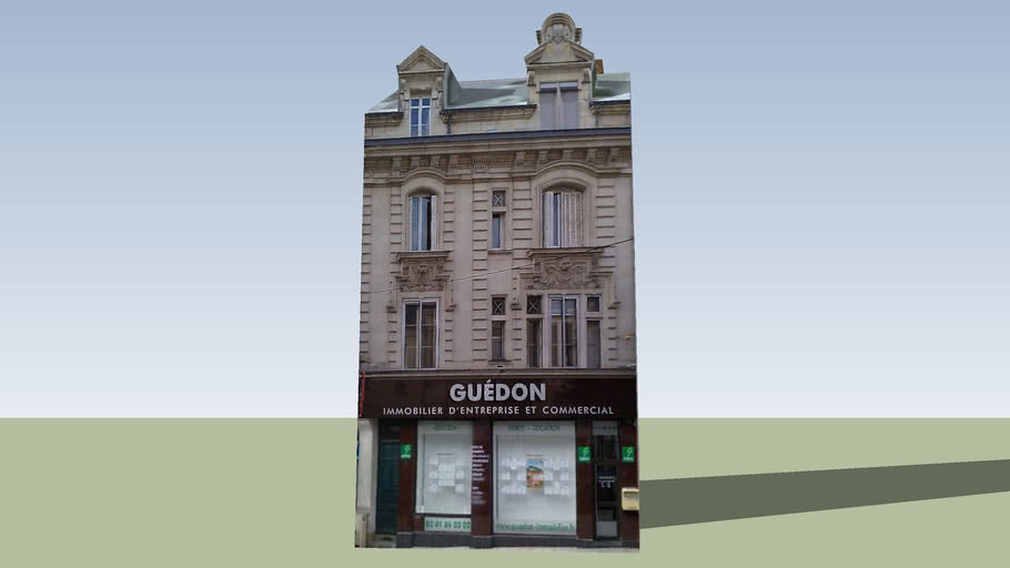 6 rue de la Gare, Angers  3D Warehouse