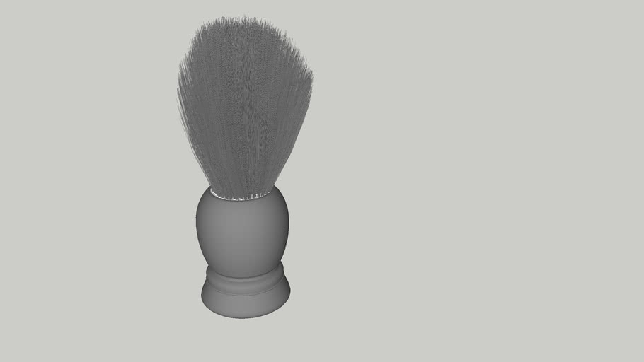 shaving brush 3D Warehouse
