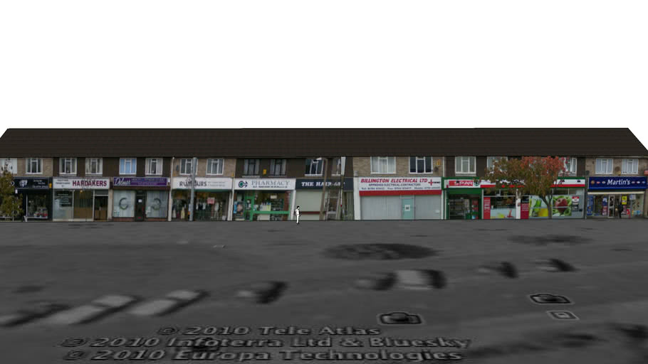 Spar Shops, Formby (Basic) 3D Warehouse