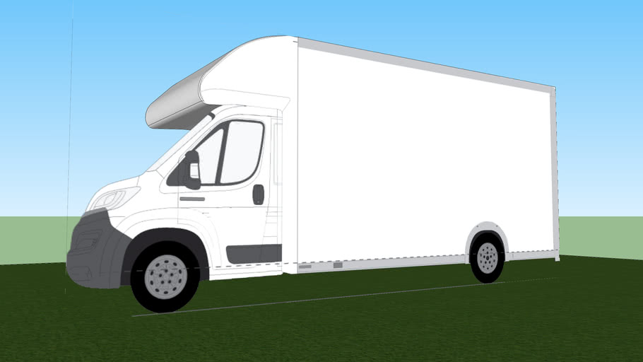 Luton Box Van Conversion v.10 3D Warehouse