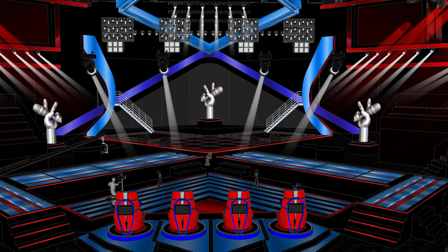 My The Voice Stage Show | 3D Warehouse