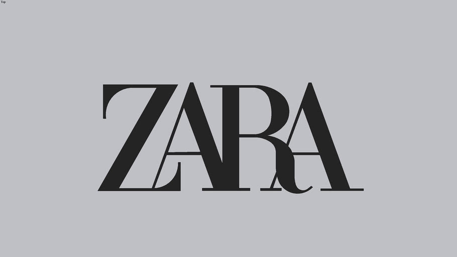 Logo Zara 3D 2020 | 3D Warehouse