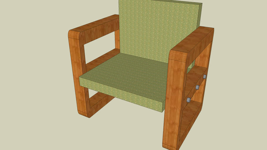 Antique Wooden Chair Sketchup 6 3d Warehouse