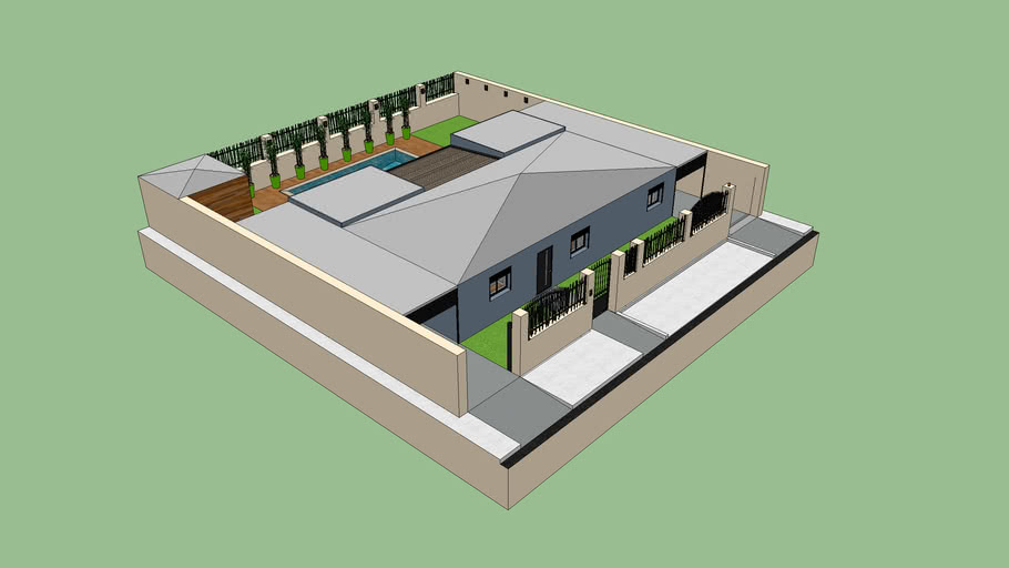 Plan Maison 3d Warehouse