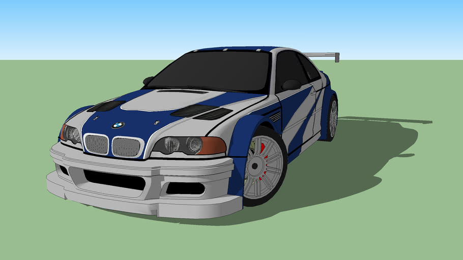 Bmw m3 gtr 3d