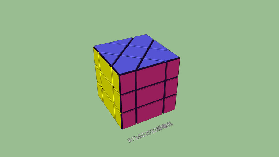 魔術方塊1 Rubik S Cube 3d Warehouse