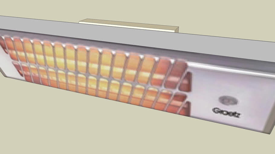 Electric bathroom heater | 3D Warehouse