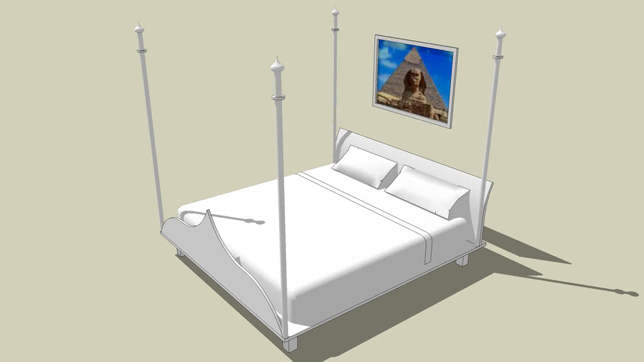Arabic Bed 3D Warehouse