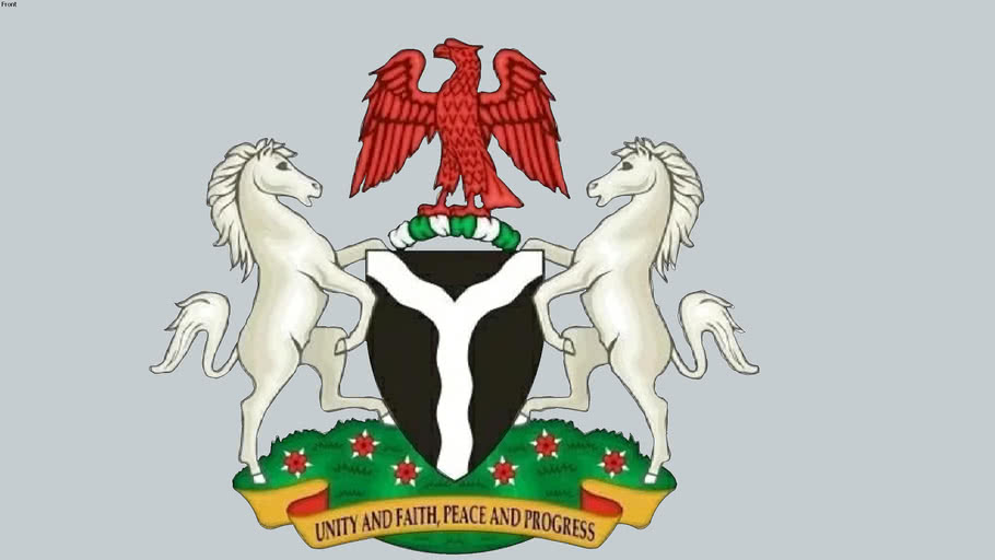 Nigerian Coat of Arms 3D Warehouse