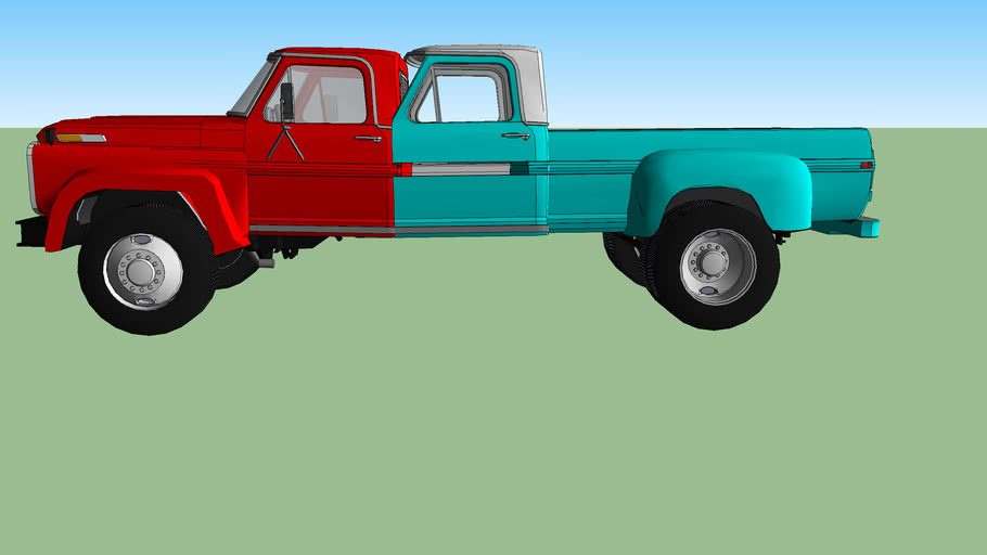 1970 Ford F600 Crew Cab Unfinished 3d Warehouse