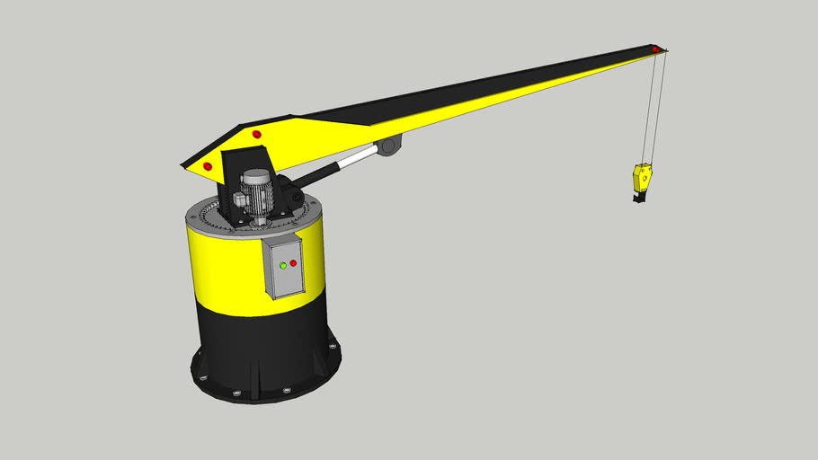 hoist Crane 3D Warehouse