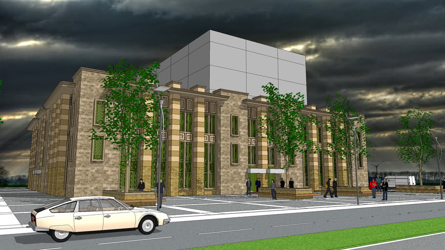 CORONER'S COURT & OFFICES 3D Warehouse