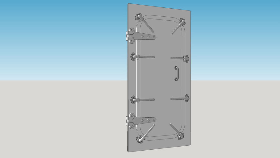 watertight-door-bulkhead-88-3d-warehouse