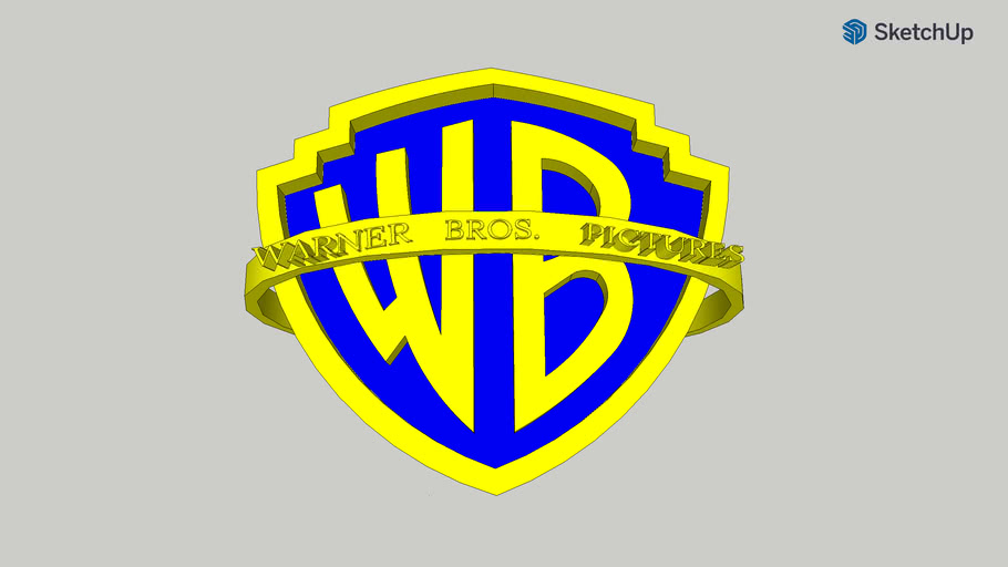 Warner Bros Pictures Logo 3D Warehouse