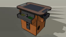 Mame Cocktail Arcade Cabinet 3d Warehouse