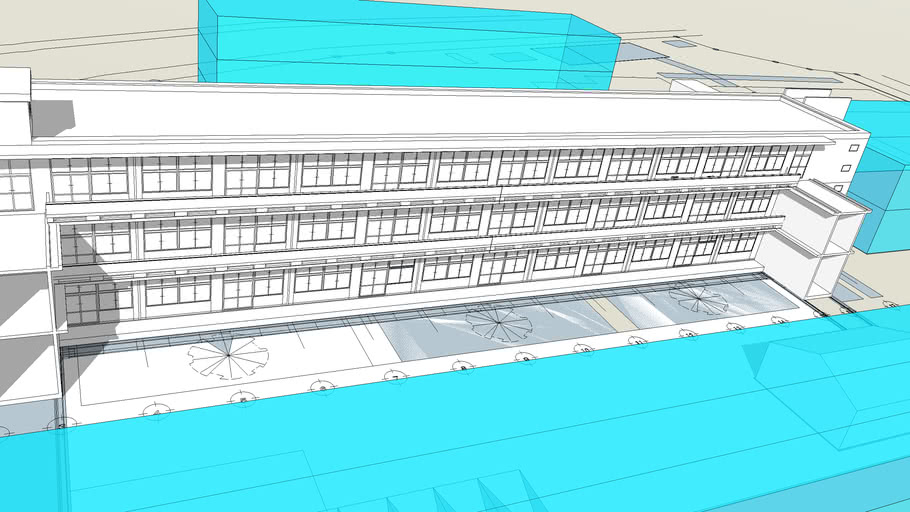 某高校改修工事 計画用モデル 3d Warehouse
