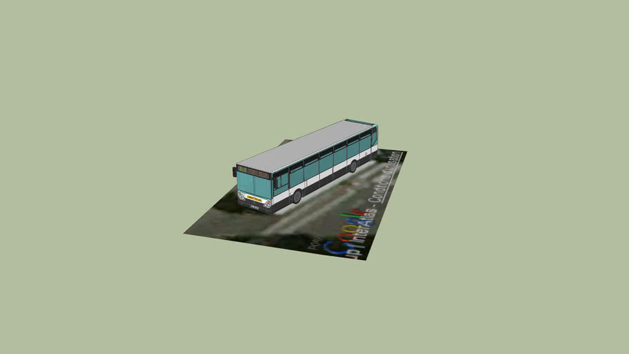 Bus 75 RATP | 3D Warehouse