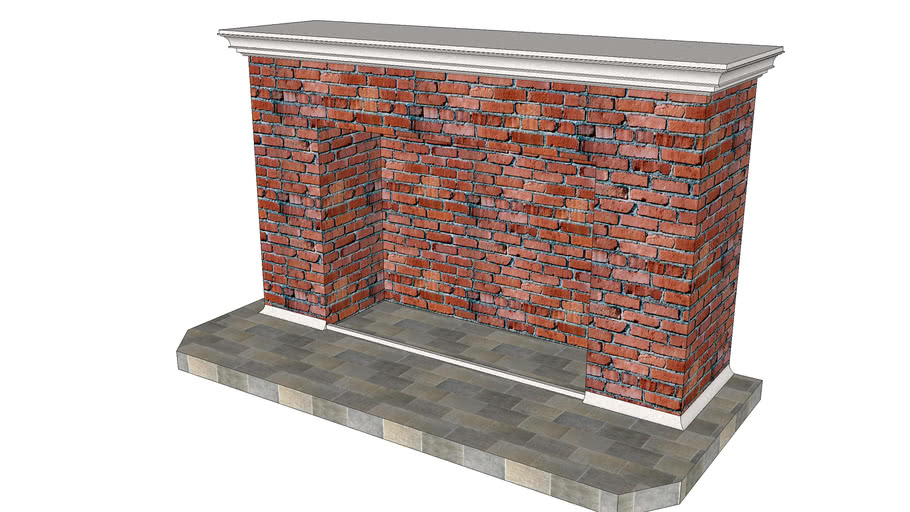 Old Style Fireplace 3d Warehouse