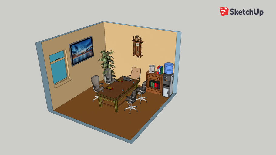 Office Room 3d Warehouse