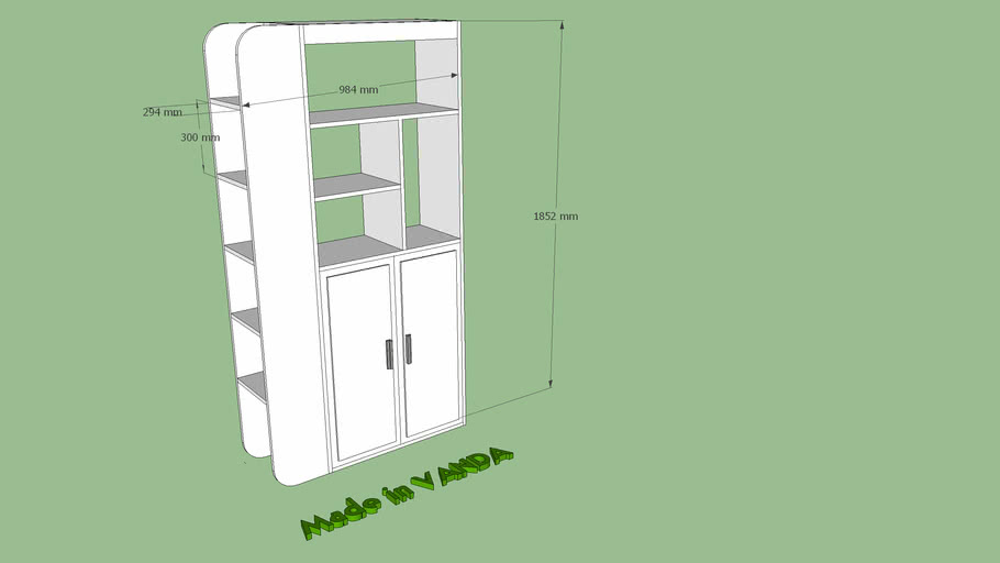 Partition Wardrobe by Made in VANDA
