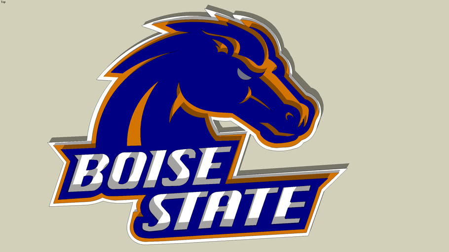 Boise State Logo | 3D Warehouse