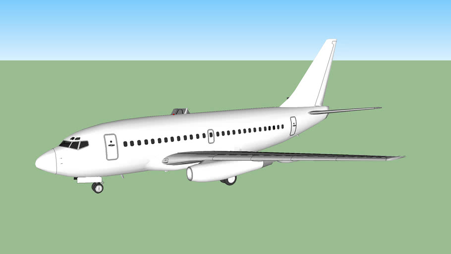 Template - Boeing 737-100 v.2 | 3D Warehouse