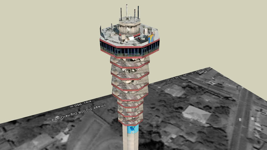 Torre da Telepar | 3D Warehouse