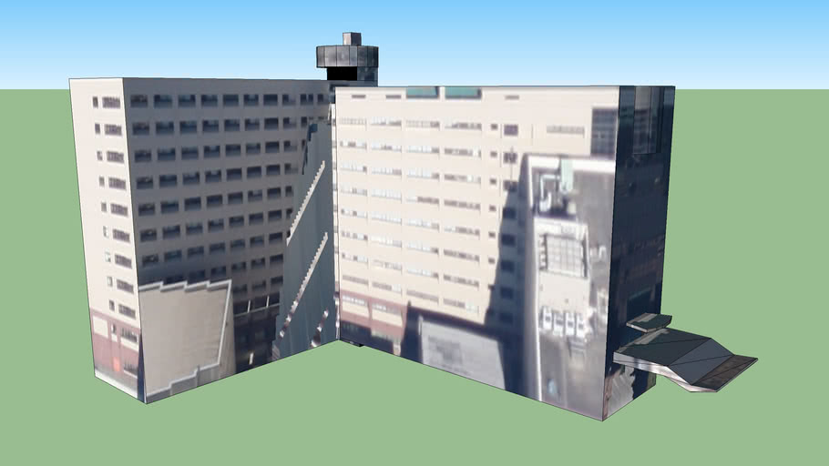 東京工業大学 大岡山キャンパス 西8号館 3d Warehouse