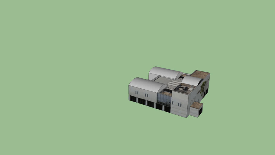 貝塚市立図書館 3d Warehouse