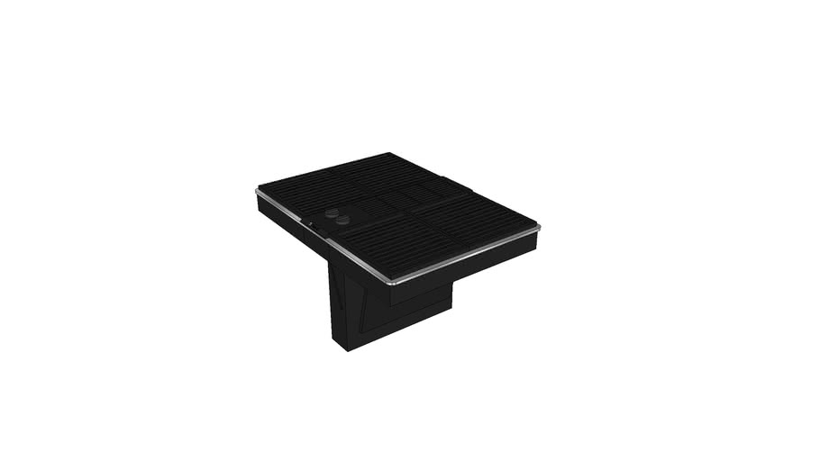 JED7430AAB 30' Designer Line Lanai Outdoor Electric Downdraft Grill