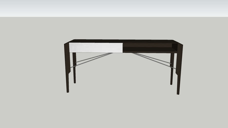 Arketipo Glory Console Table Sideboard Desk 3d Warehouse