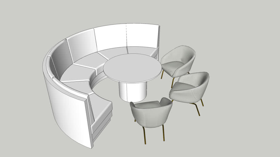 circle dining | 3D Warehouse