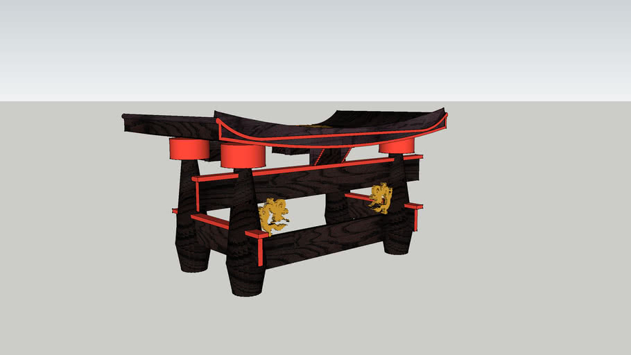 Dragon Desk | 3D Warehouse