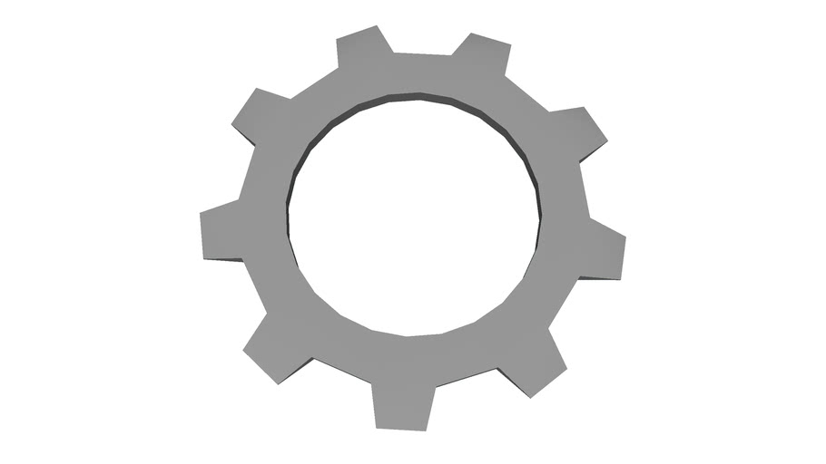 1116 Detailed External Star Washer 3D Warehouse